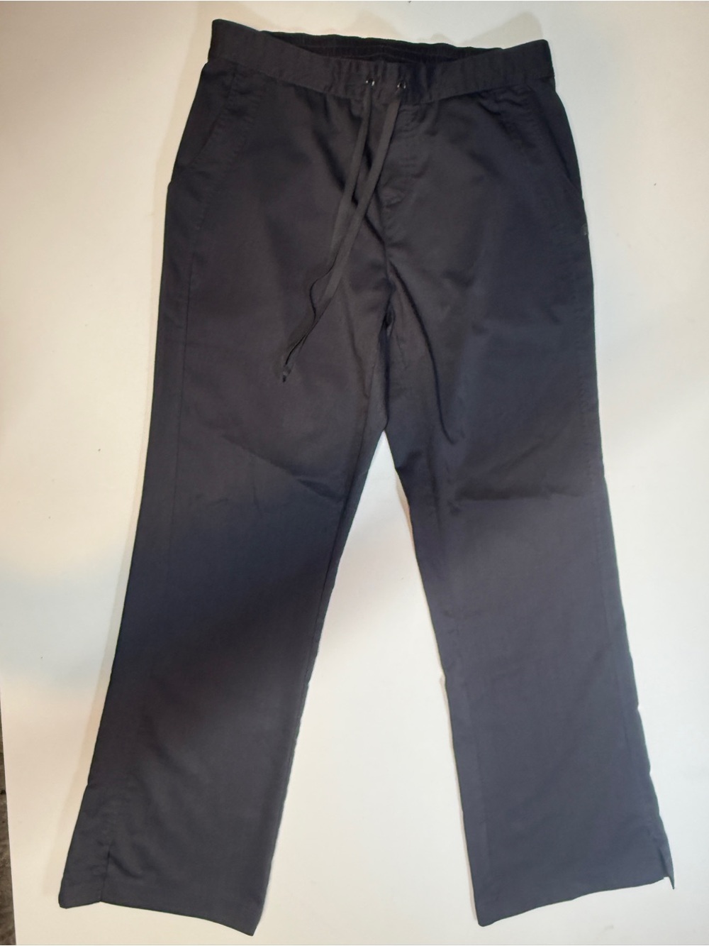 healing hands Black Drawstring Nurse Pants